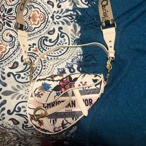 CD designer saddle bag (white bag is for sale)